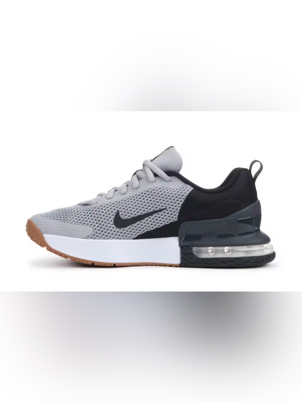 Nike Air Max Alpha Trainer 6 in Grey, Black and Gum - Picture 3 of 9